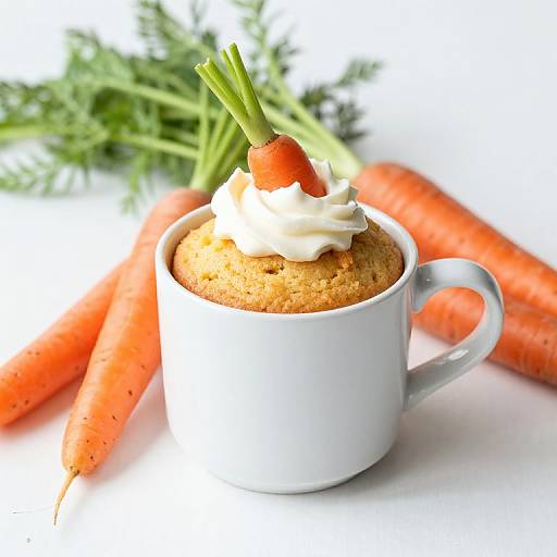 Delicious Carrot Cake Mug Delight