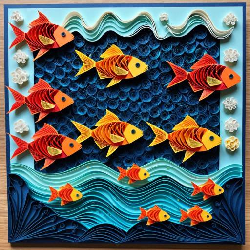 Innovative Blockchain Seafood Ecosystem Art