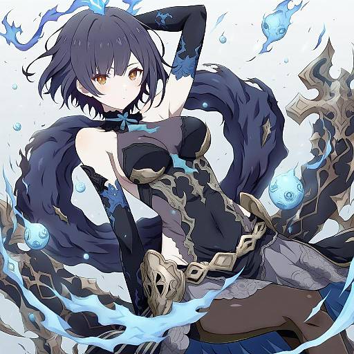 Illustration of Alice (sinoalice), sinoalice in the style of Eggman (pixiv28975023)