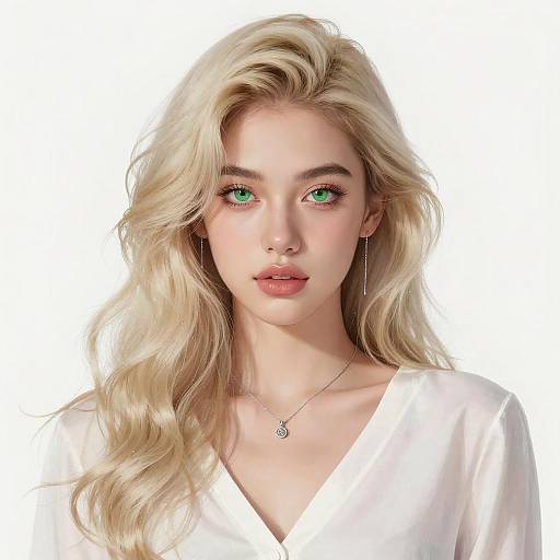 Elegant Fantasy Portrait of a Woman