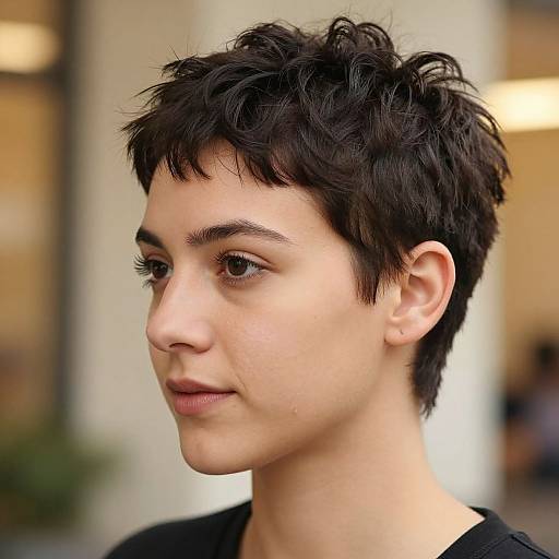 Modern Textured Pixie Cut for Women