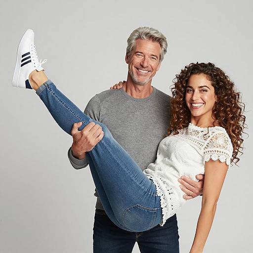 Casual Portrait of a Happy Couple