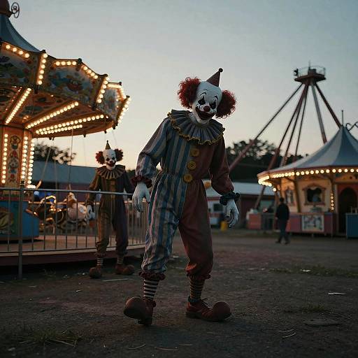 Twisted Carnival at Dusk