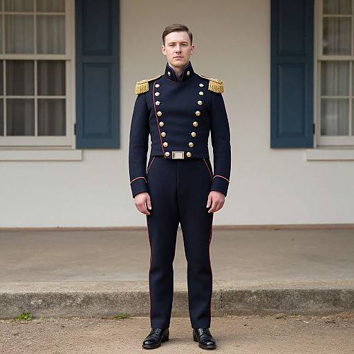 Male in Union Army Uniform