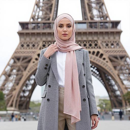 Modern Hijabi Fashion in Paris