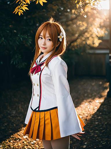Realistic Honoka Kousaka Cosplay Photo