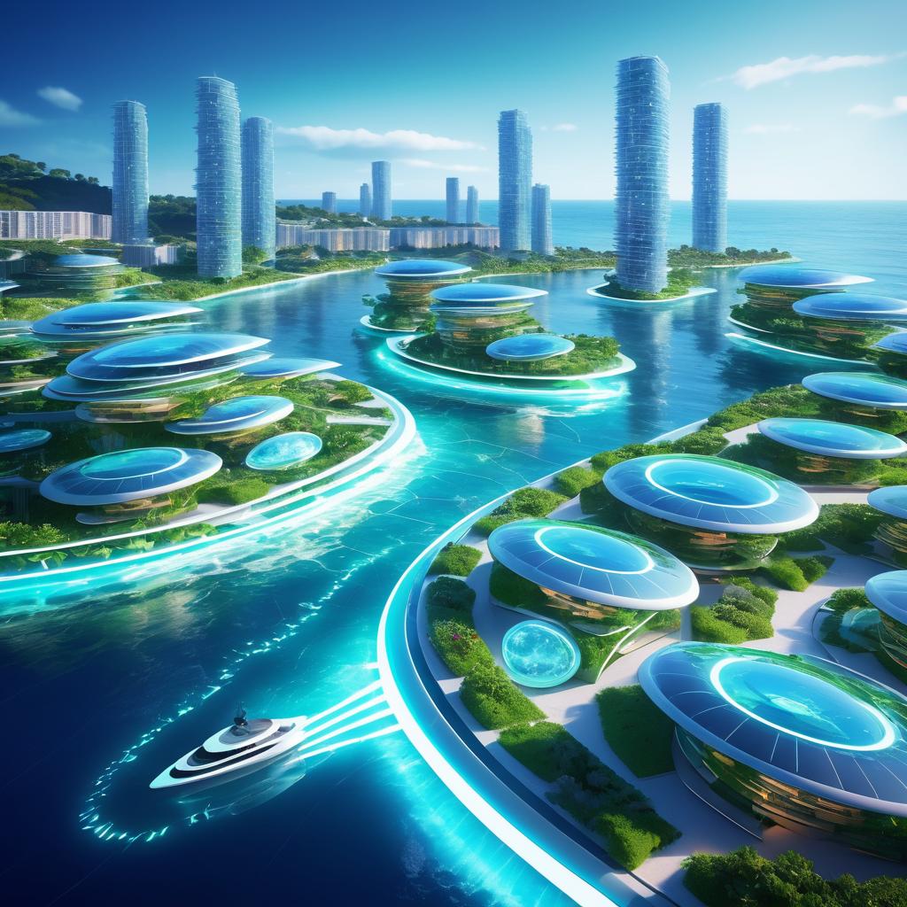 Futuristic Eco-City of Wave Energy