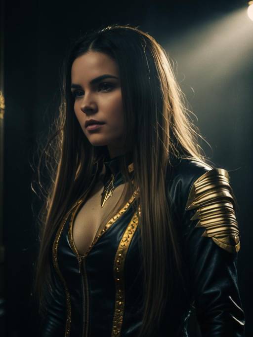 Cosplay Woman in Echidna Costume