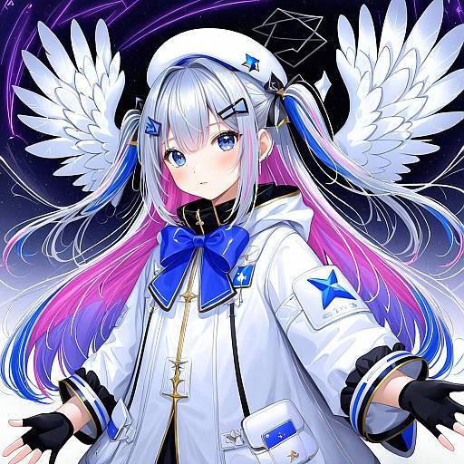 Illustration of Amane kanata (work), hololive in the style of Xingzhi lv