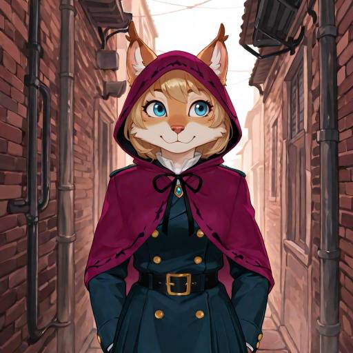 Detective Squirrel in Mysterious Alley
