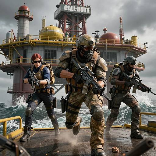 High-Tech Spec-Ops Mission on Oil Rig