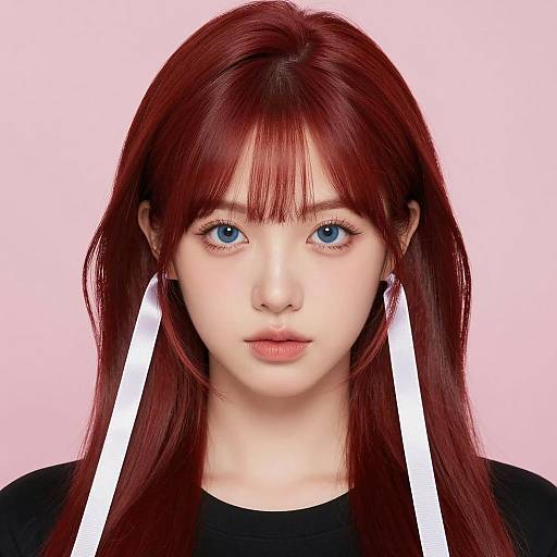 Realistic Digital Portrait of a Young Woman