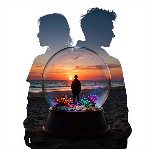 Surreal Triple Exposure Silhouettes