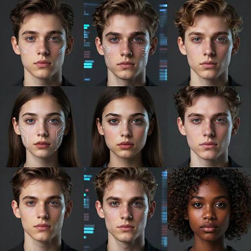 Photorealistic AI Human Face Generator