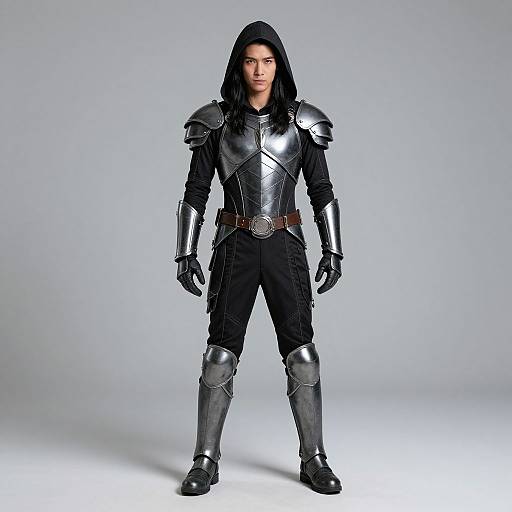 Matrix-Inspired Male Armor Costume