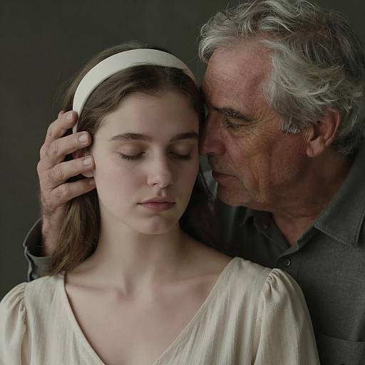 Intimate Portrait of Generational Connection