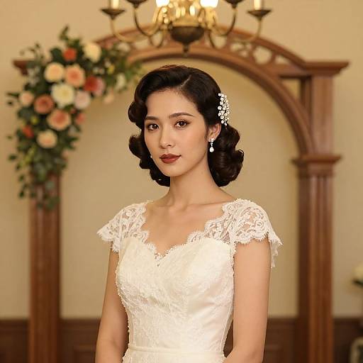 Vintage 1930s Wedding Portrait