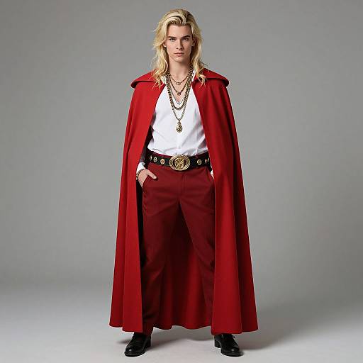 Blonde Male in Eraserhead Costume