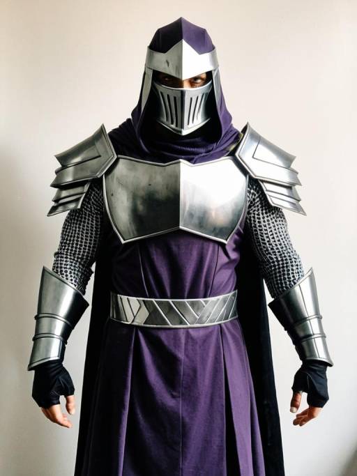 Man in The Shredder 2003 Costume
