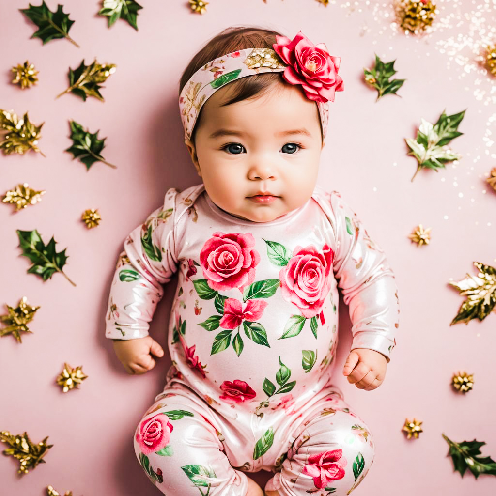 Charming Newborn Holiday Photoshoot