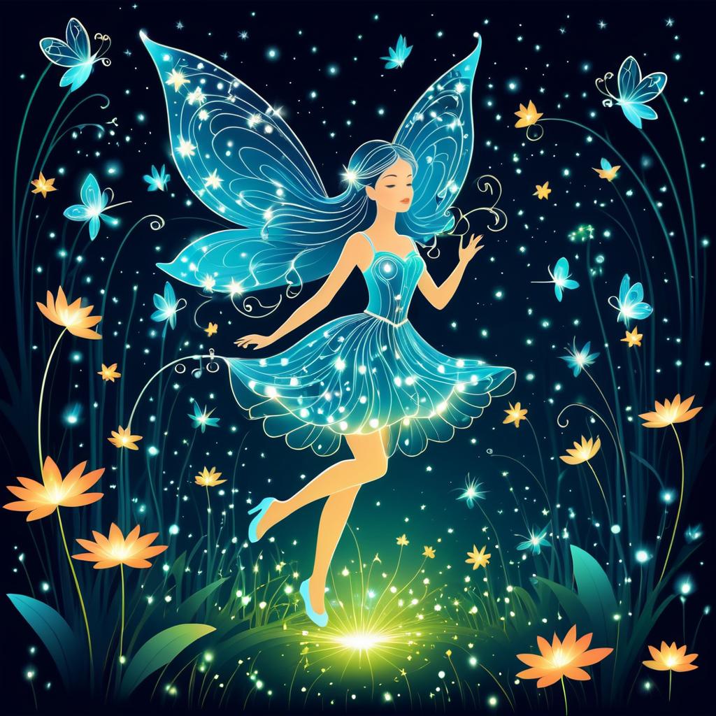 Enchanted Fairy in a Magical Garden