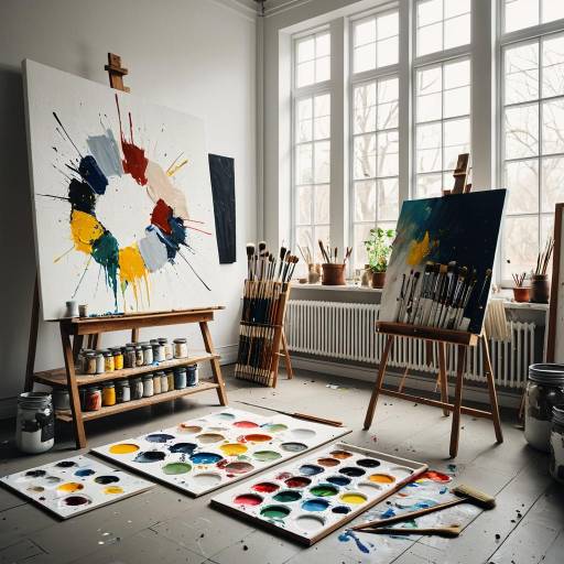Radiant Art Studio in Natural Light