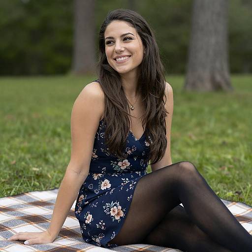 Outdoor Portrait of a Smiling Woman