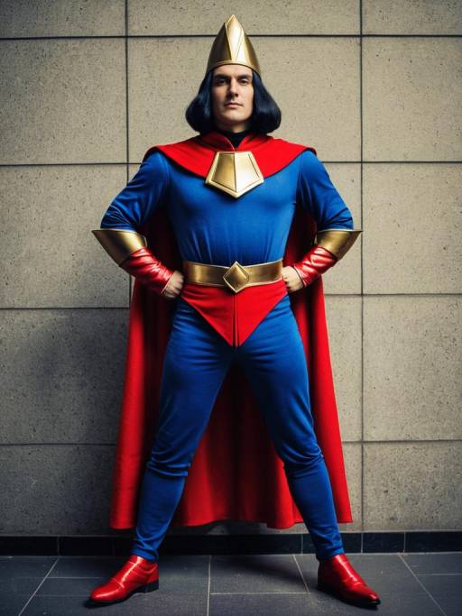 Man in Lord Farquaad Costume Full-Body