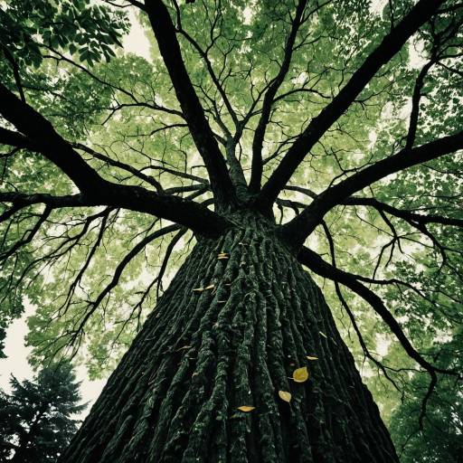 Ancient Tree with Expansive Canopy