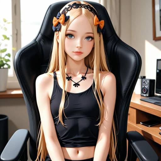 Abigail Williams in a Relaxed Indoor Setting