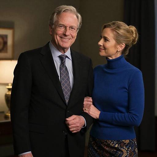 Romantic Couple in Dimly Lit Room