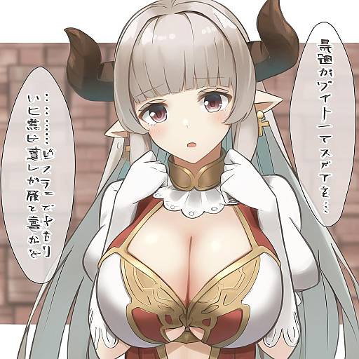 Illustration of Alicia (granblue fantasy), granblue fantasy in the style of Negahami