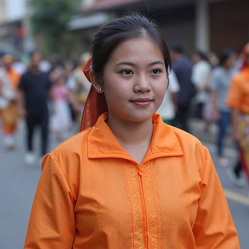 Close-Up Sinulog Female Costume