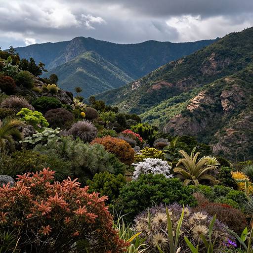 Diverse Ecosystems in Dramatic Landscape