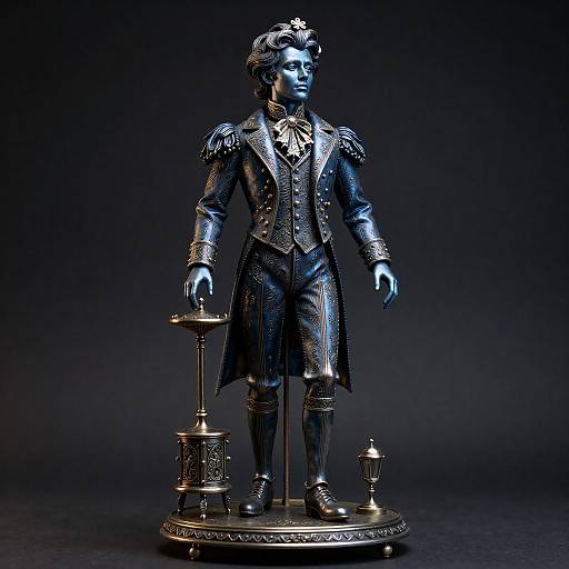Victorian Automaton Butler of Yearning