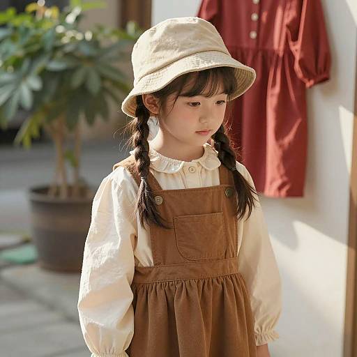 Vintage Style Photorealistic Costume Portrait