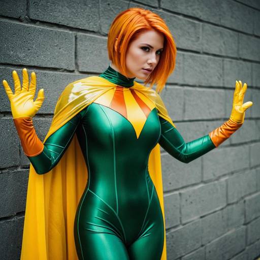 Vibrant Banshee Cosplay Costume Design