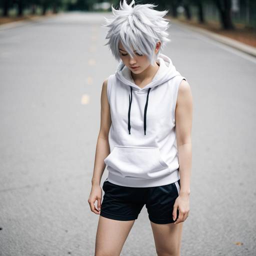 Stylish Killua Zoldyck Cosplay Outfit