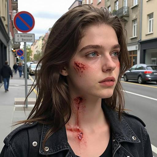 Cinematic Portrait of a Young Woman