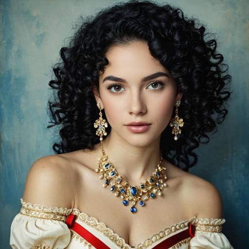Elegant Portrait of a Young Woman