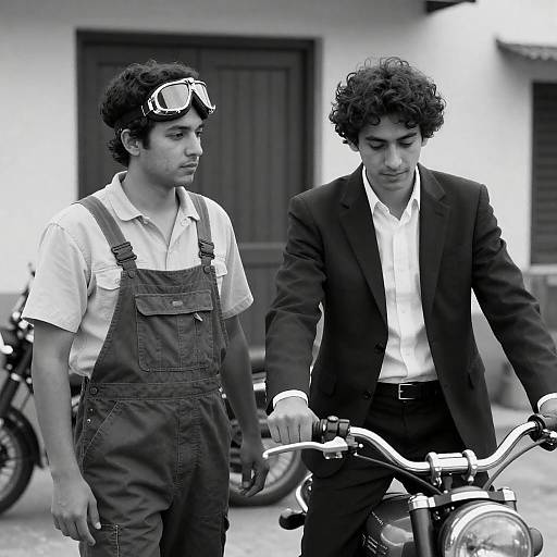 Mechanical Duo in Classic Monochrome