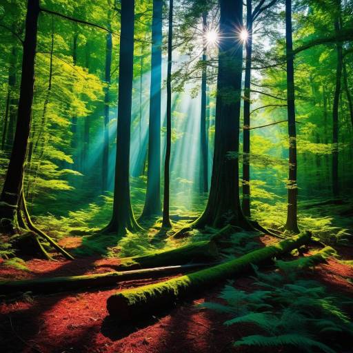 Enchanting Nature Spirits in Vibrant Landscapes Enchanting Nature Spirits in Vibrant Landscapes