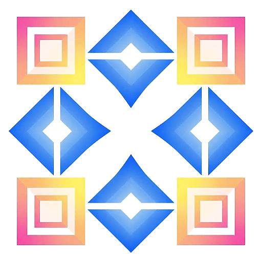 AI-Driven Intricate Geometric Art