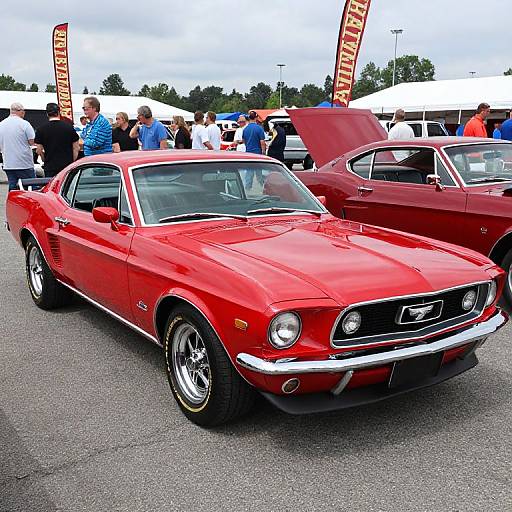 1969 Cherry Red Mustang Classic Showcase