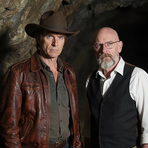 Mysterious Encounter in a Dark Cave