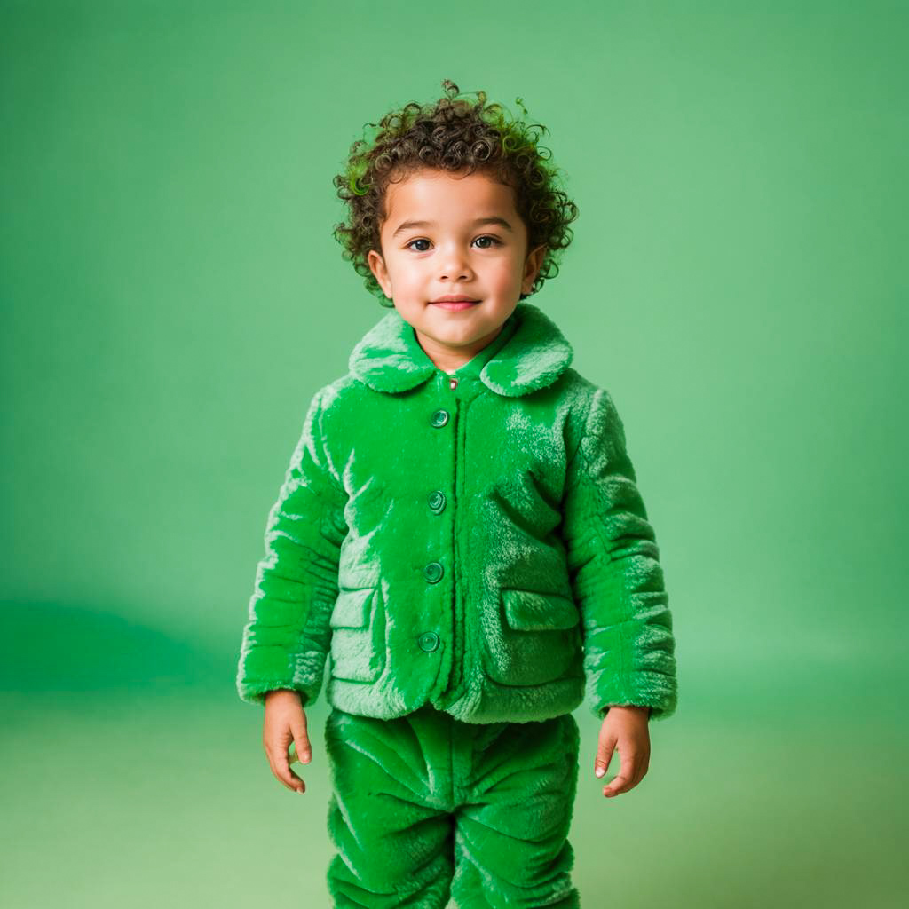 Whimsical Grinch-Themed Child Photoshoot