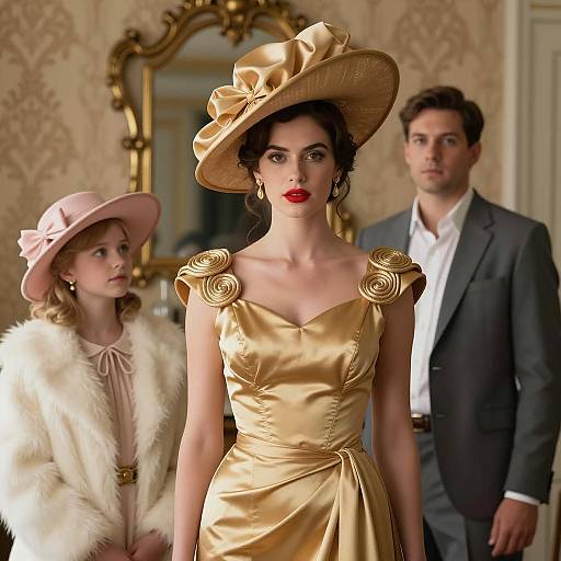 Elegant Trio in Classic Setting