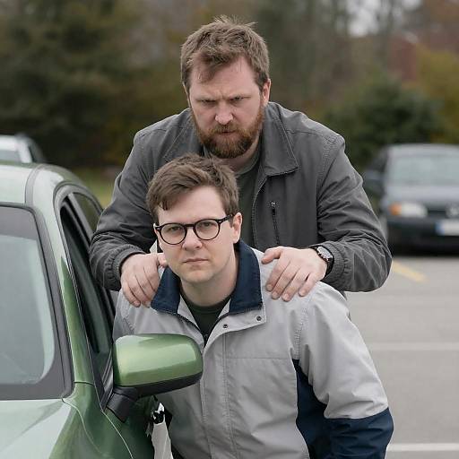 Intense Interaction in Parking Lot Scene