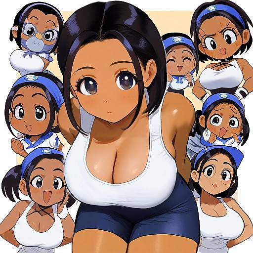 Illustration of Arung samudra (cessa), ombok diving and delivery services in the style of Zunkome