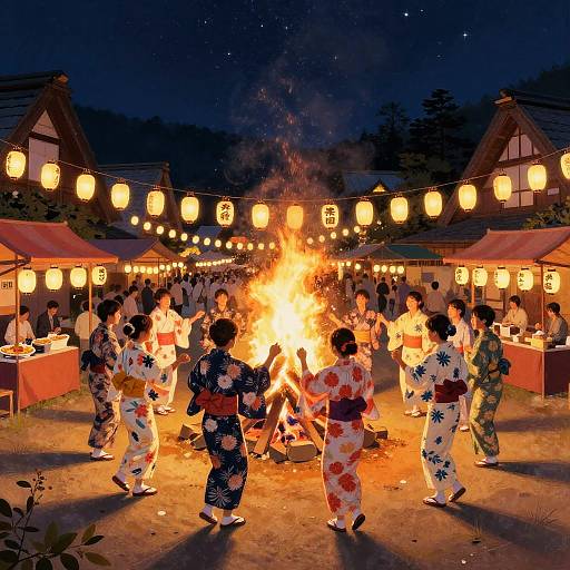 Shintani Village Festival Celebration